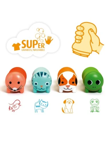 Tampons - Animaux du jardin