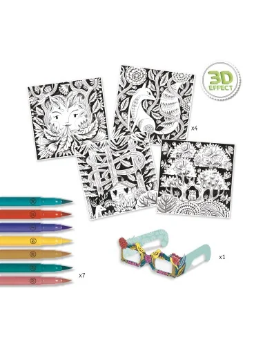 Forêt fantastique - 3D effect*