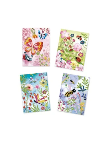 Papillons à paillettes